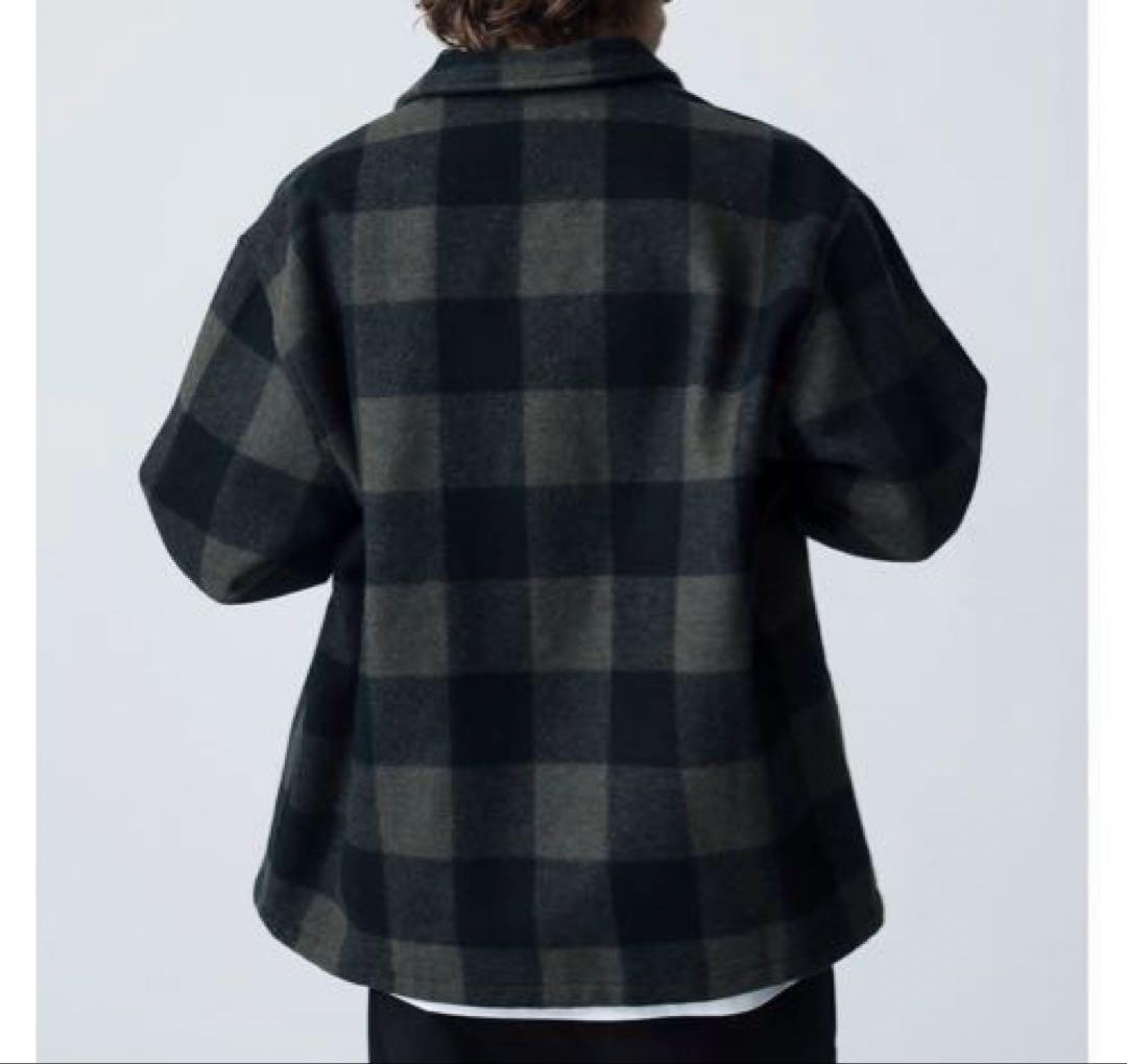 ロンハーマンRHCウールチェックCPOシャツジャケットL