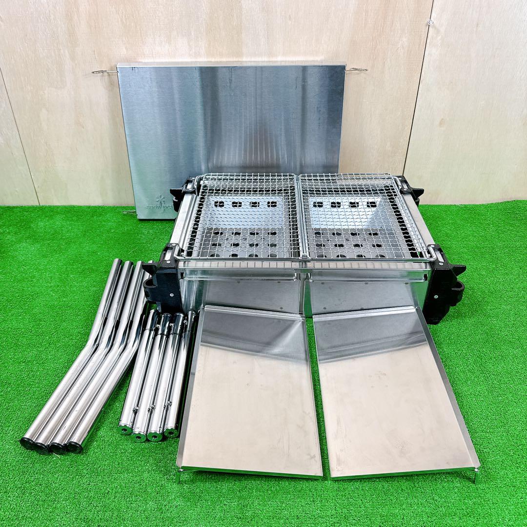 【廃盤】 【未使用】 スノーピーク ツインバーベキューボックスPRO S-029