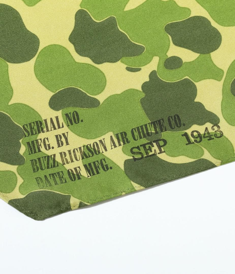 BUZZ RICKSON'S パラシュートクロス スカーフ 1943MODEL