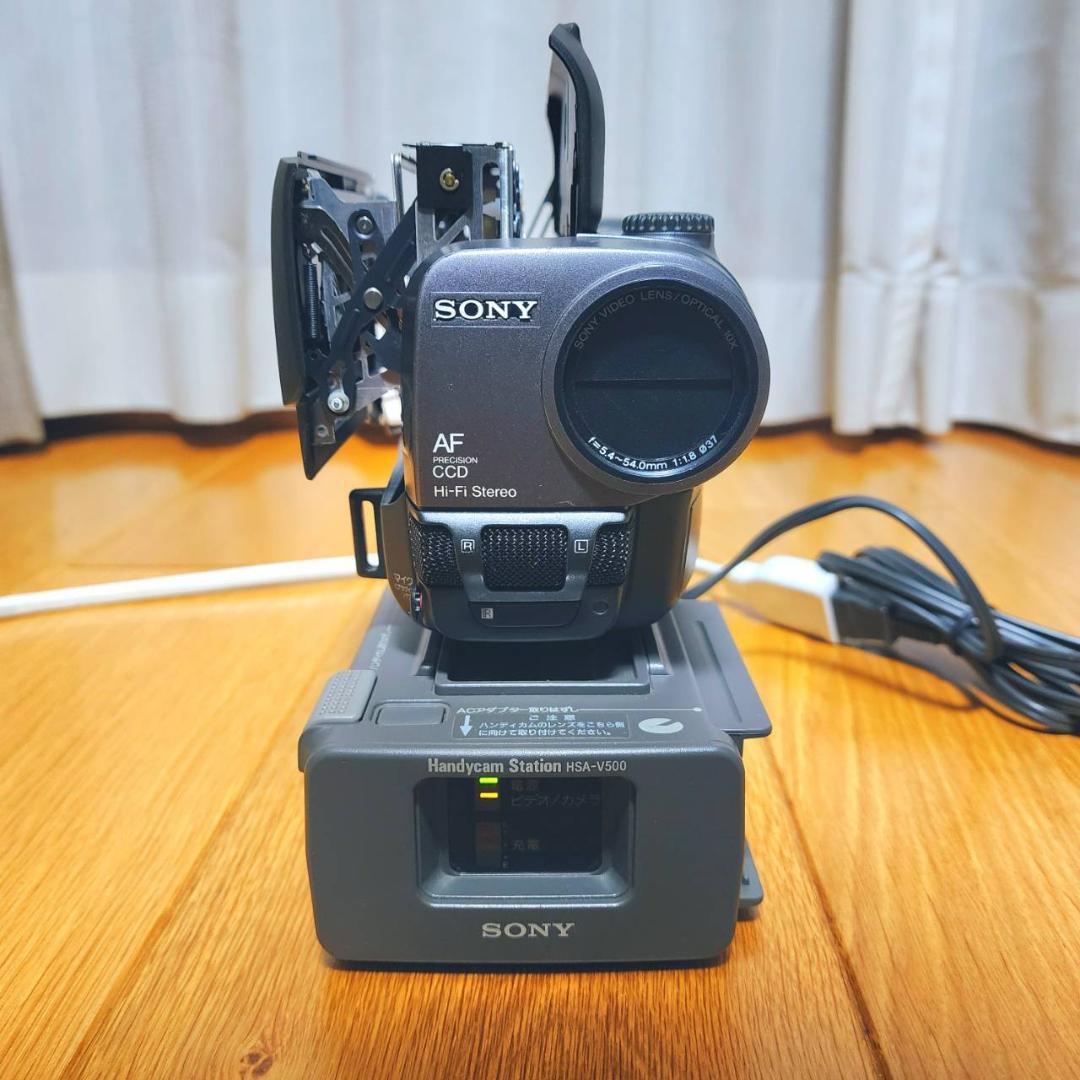 【動作確認済】SONY Hi8 高画質 8ミリ ビデオカメラ CCD-TR11