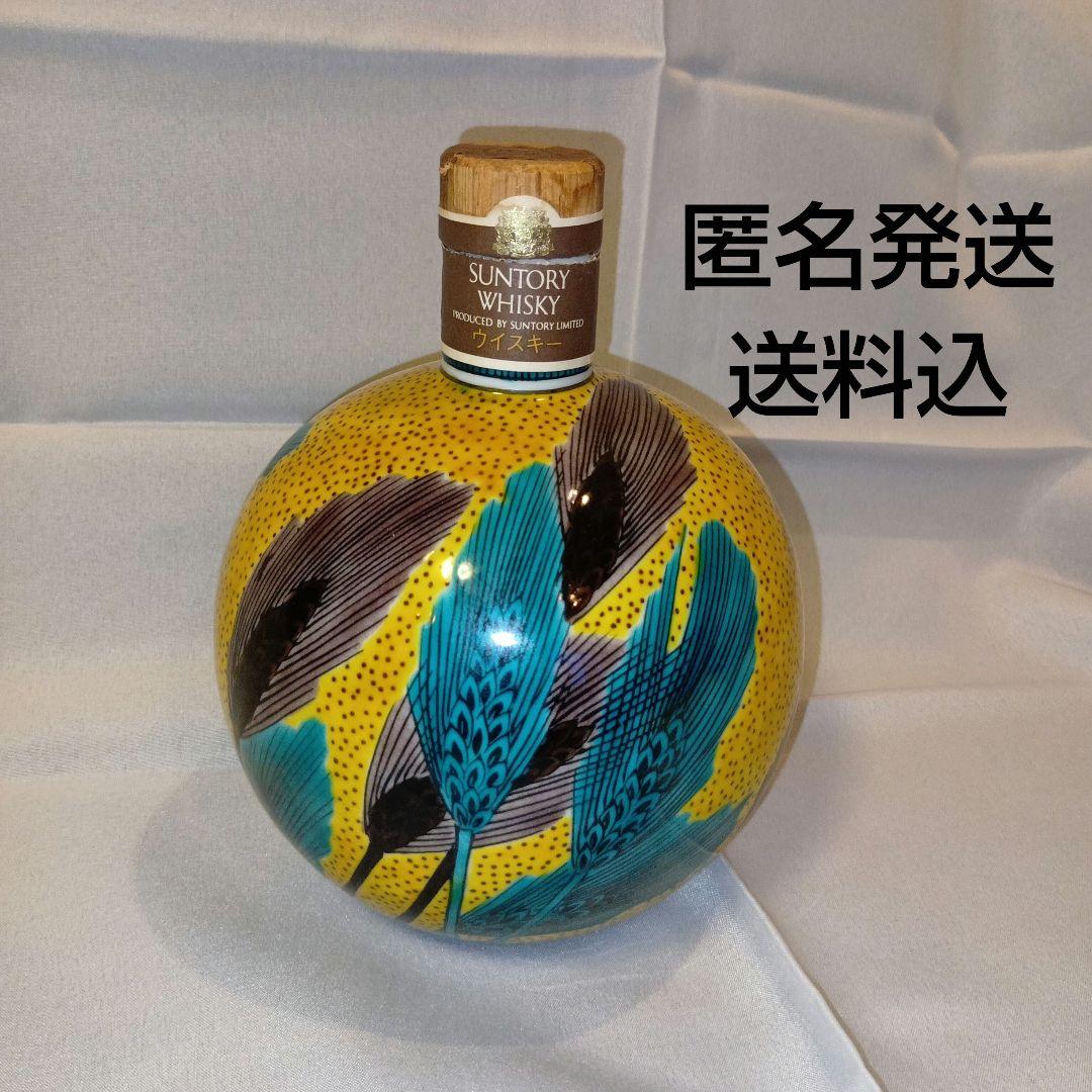 サントリーウイスキー　九谷焼（空き瓶）