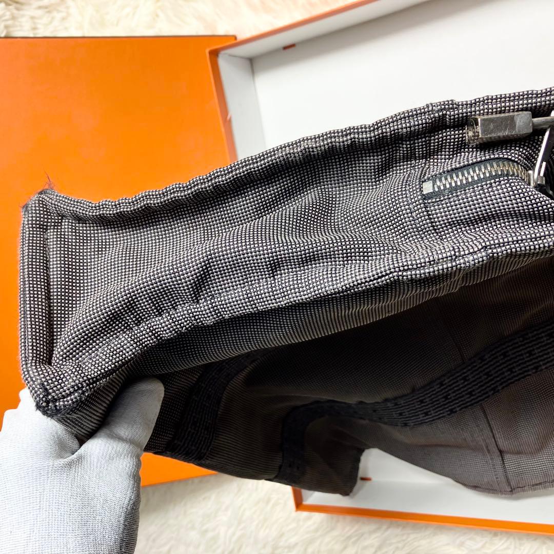 HERMS エルメス トート キャンバス エールライン