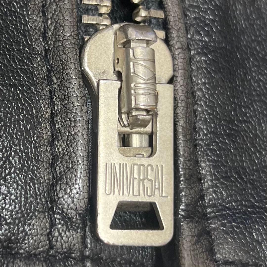 Attick by Johnbull ダブルライダース ジャケット S 水牛革