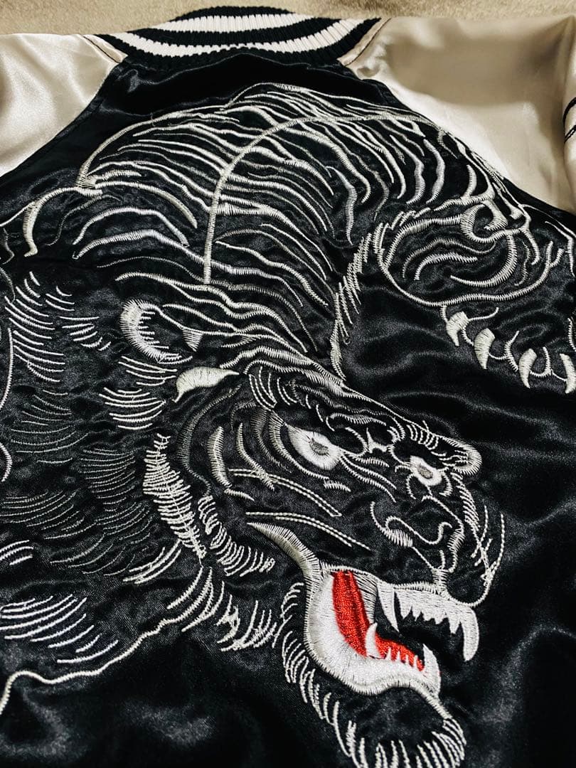 90s vintage studio hiro 虎日本限定 スカジャン サテン