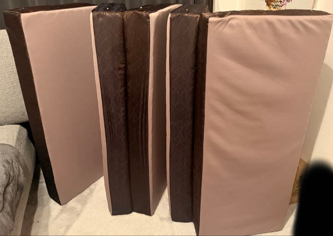 【ほぼ未使用・最終値下げ】じふん敷ふとん「頂」シングルマットレス 付属品全てあり