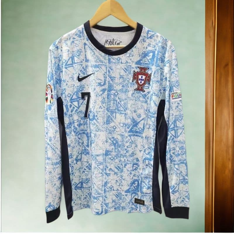 2024 ポルトガル代表 ロナウド RONALDO 7 長袖 シャツ