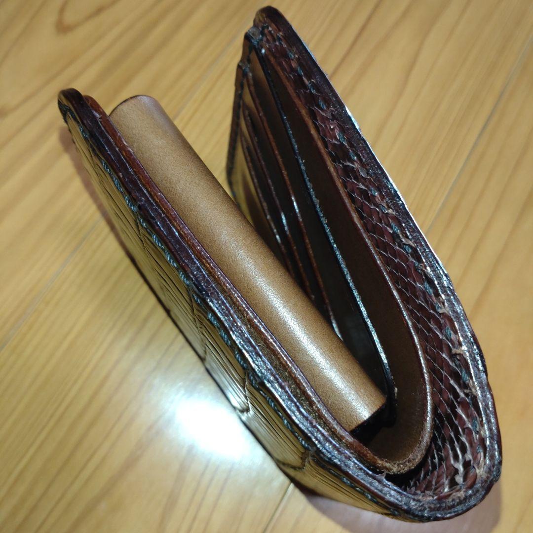 今月限定価格　ビーズ屋公ちゃん　クロコ茶　財布