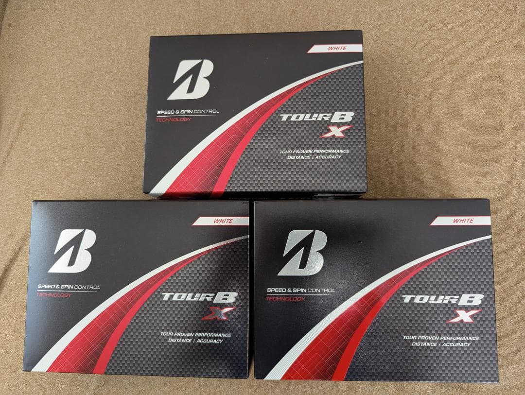 【新品】ゴルフボール ブリヂストン TourB X 3ダース