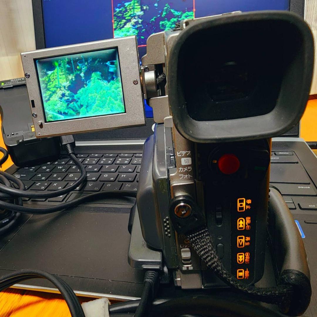 【動作確認済】高画質 SONY MiniDV ビデオカメラ DCR-PC7