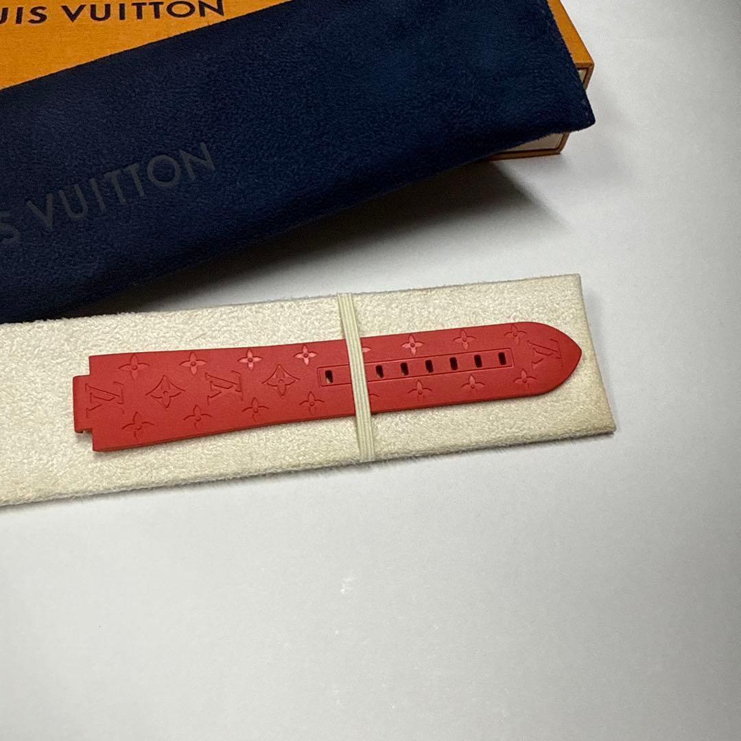 パーター ルイヴィトン　時計　ベルト　モノグラム ラバー ストラップ L