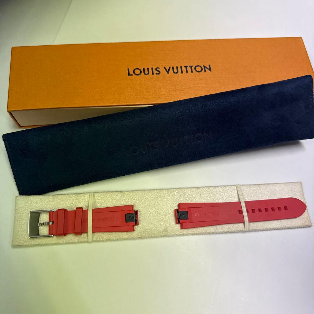 パーター ルイヴィトン　時計　ベルト　モノグラム ラバー ストラップ L