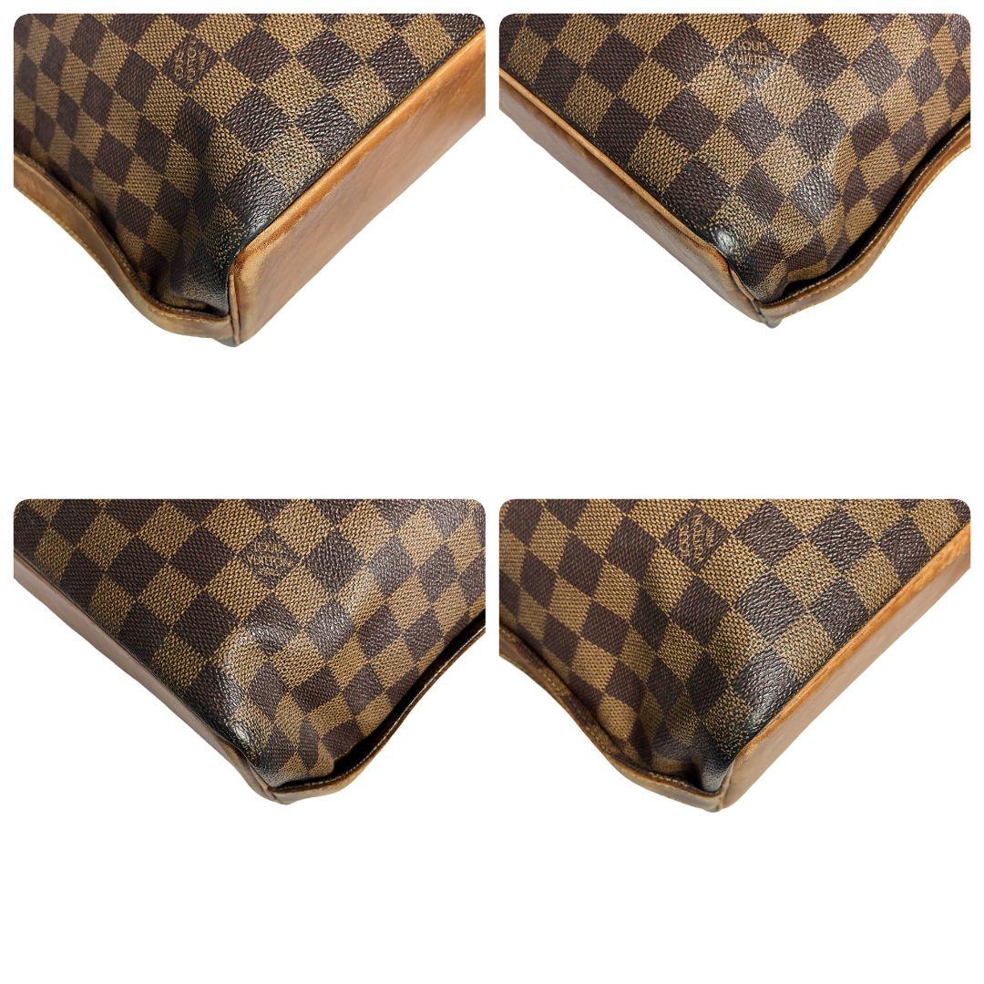 【鑑定済】ルイヴィトン　ダミエ　コロンビーヌ　トートバッグ　ショルダーバッグ　茶