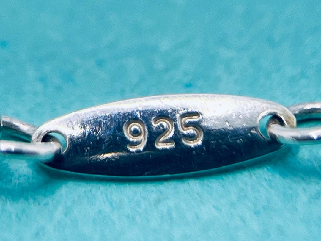c882 美品　ティファニー　オープンハート　ブレスレット　シルバー　925