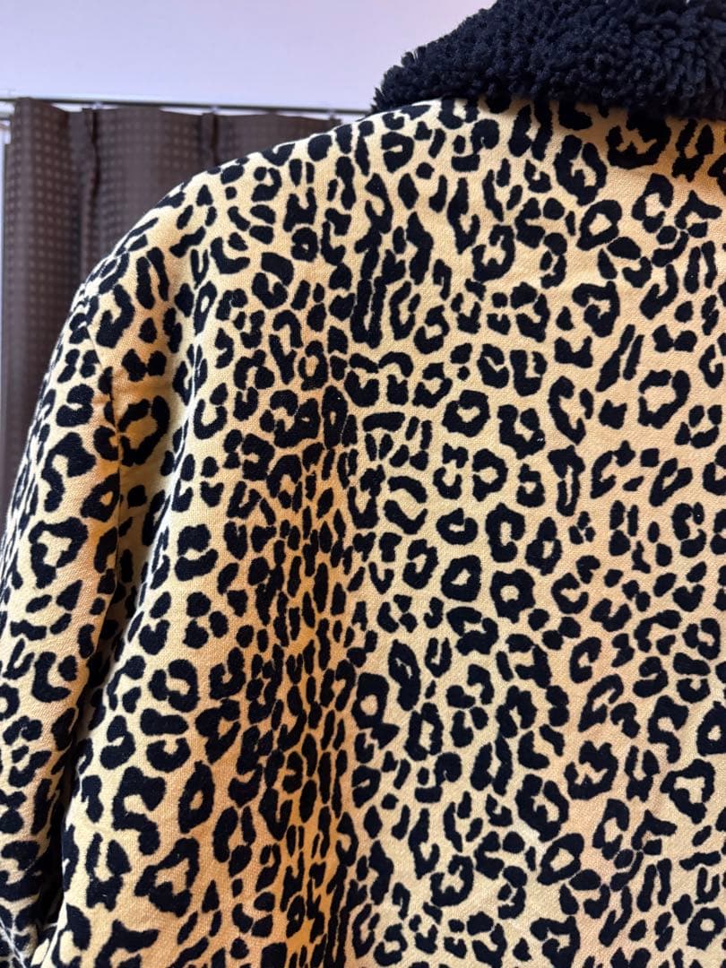 ジャケット・アウター Supreme Uncut Corduroy Car Coat Leopard