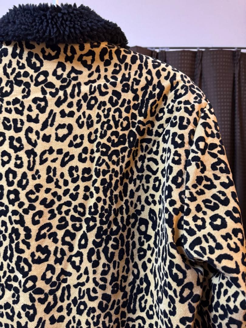 ジャケット・アウター Supreme Uncut Corduroy Car Coat Leopard