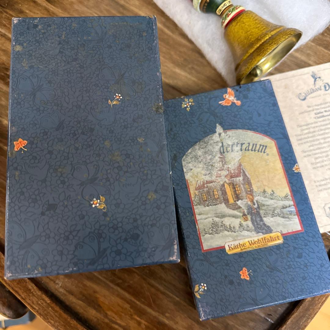 Kathe Wohlfart 1999年　サンタクロースベル 箱付き