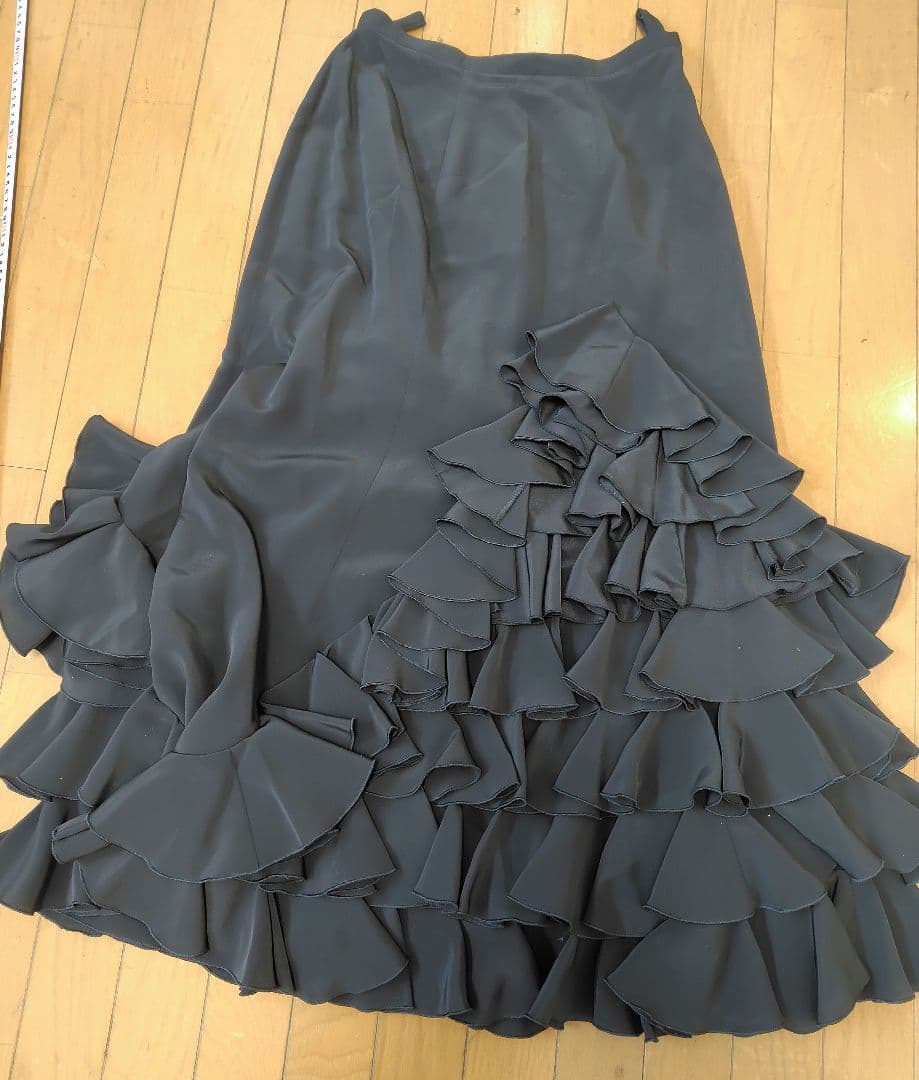 フラメンコ衣装　ワンピース+パニエ