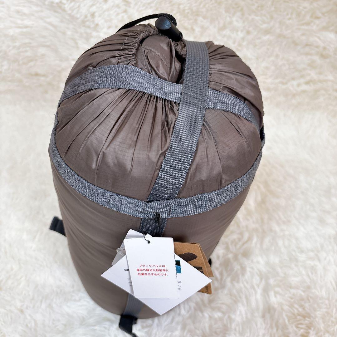 【未使用タグ付き】WORKMAN アルミフュージョンダウン+(プラス)シュラフ