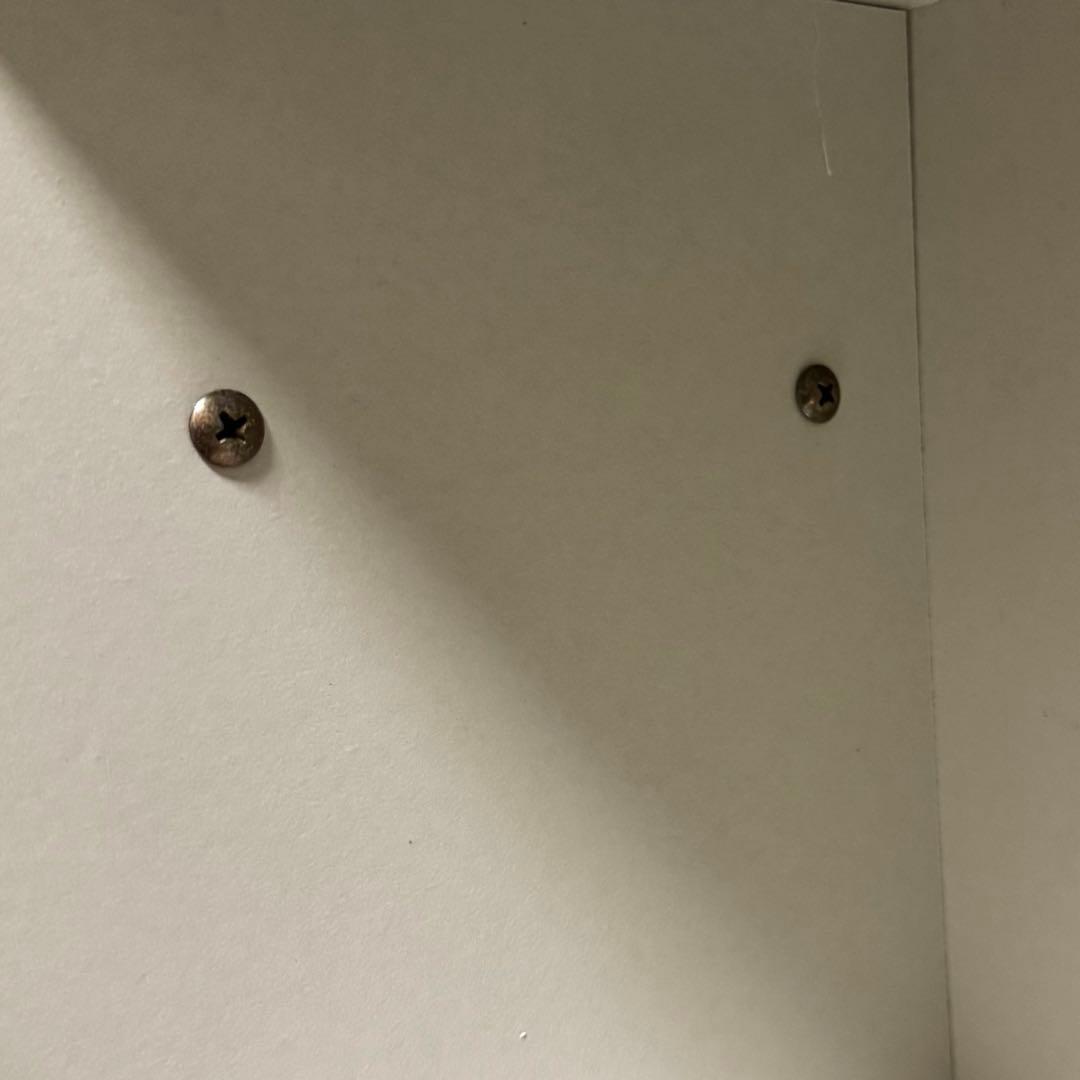 キャスター付き木製本棚　スリム型　3段　2点セット