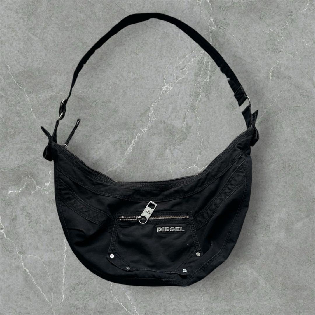 DIESEL shoulder bag archive 三日月 00s
