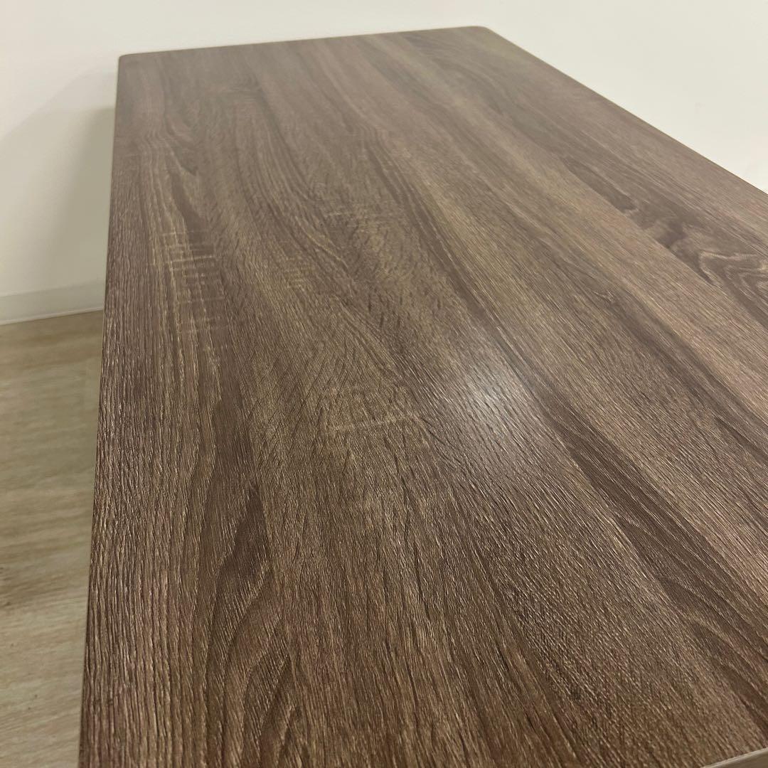 展示品・アウトレット★昇降テーブル 木目 リビングテーブル ダイニングテーブル