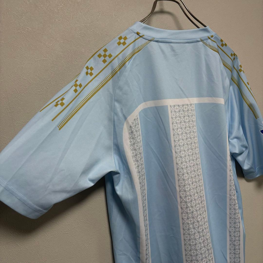 沖縄 fc琉球 j3 レプリカユニフォーム ゲームシャツgrand sport青