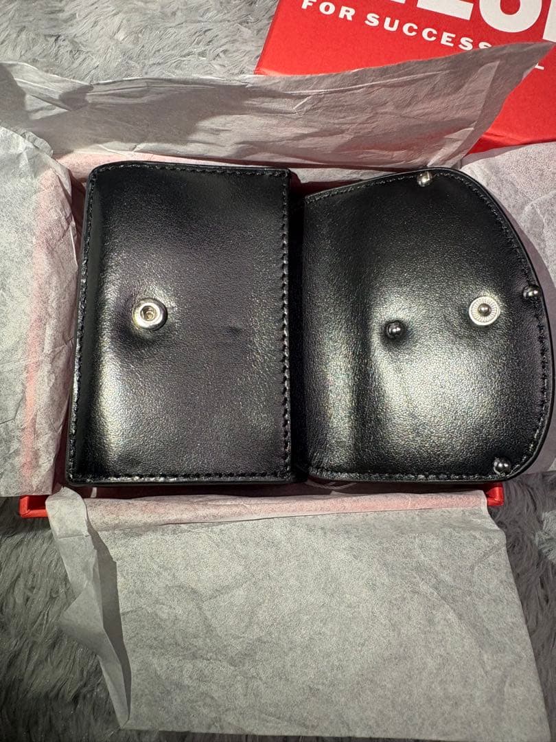 DIESEL 三つ折り財布 ブラック