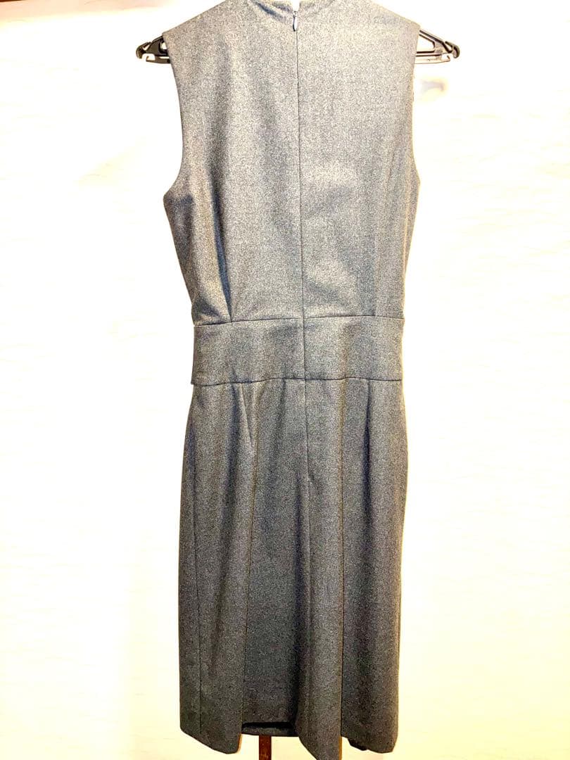 最終価格セリーヌ CELINEフランス製ジャンパースカートノースリーブワンピース