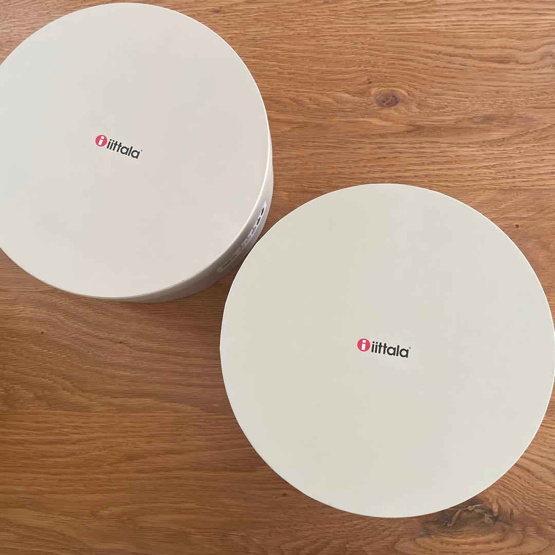  ガラスボール オーナメント グレー レッド