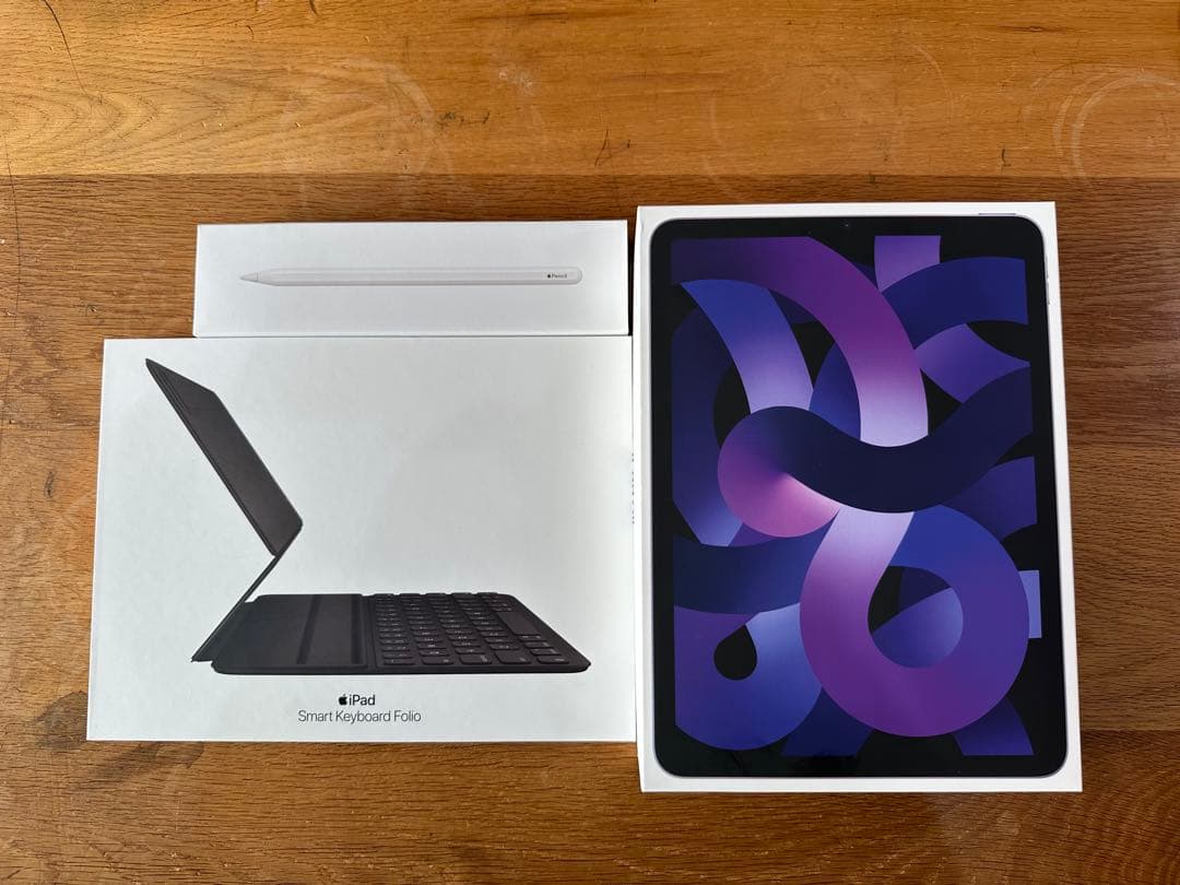 iPad本体,Smart Keyboard Folio,Apple Pencil