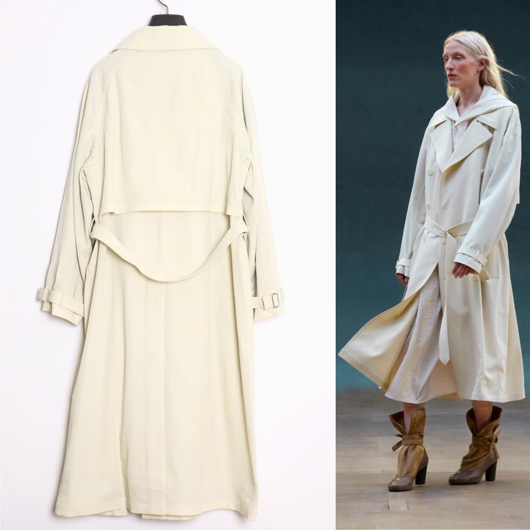 LEMAIRE 新品 22SS ウールツイル トレンチコート XS ユニセックス