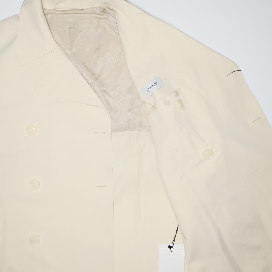 LEMAIRE 新品 22SS ウールツイル トレンチコート XS ユニセックス