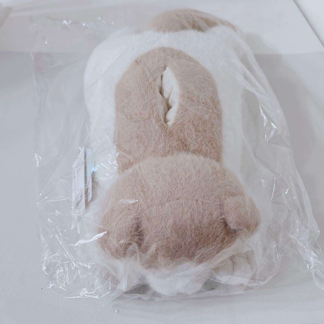 新品　ジェラートピケ　CATティッシュケース　ベージュ　ジェラピケ　完売品