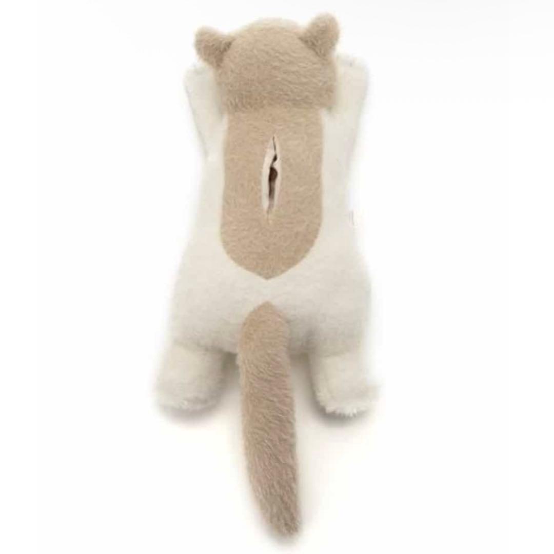 新品　ジェラートピケ　CATティッシュケース　ベージュ　ジェラピケ　完売品