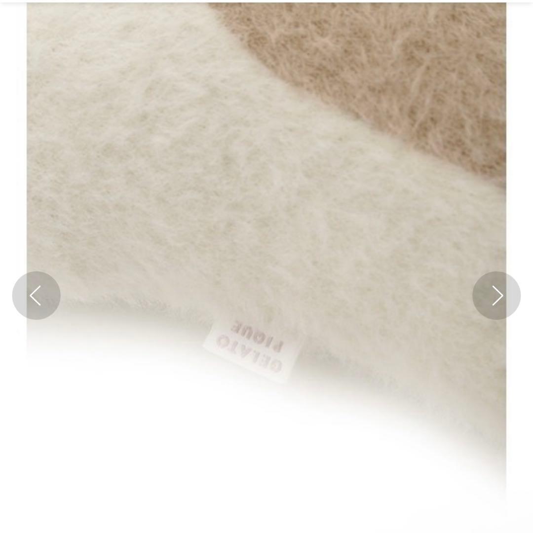 新品　ジェラートピケ　CATティッシュケース　ベージュ　ジェラピケ　完売品