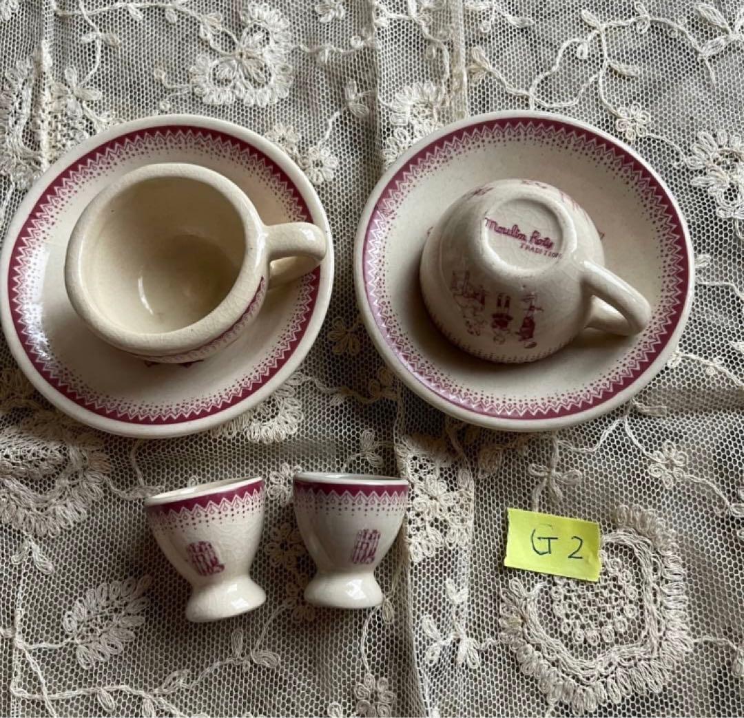 G2  アンティーク　Moulin Roty  ムーランロティ　おままごと ②