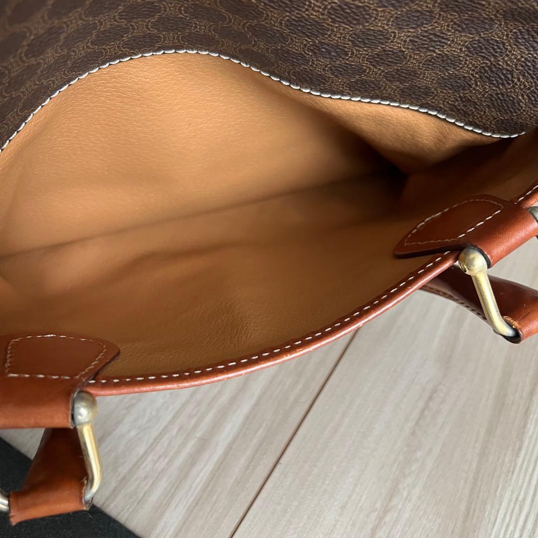 オールドセリーヌ マカダム柄 ボストンバッグ ヴィンテージ old celine