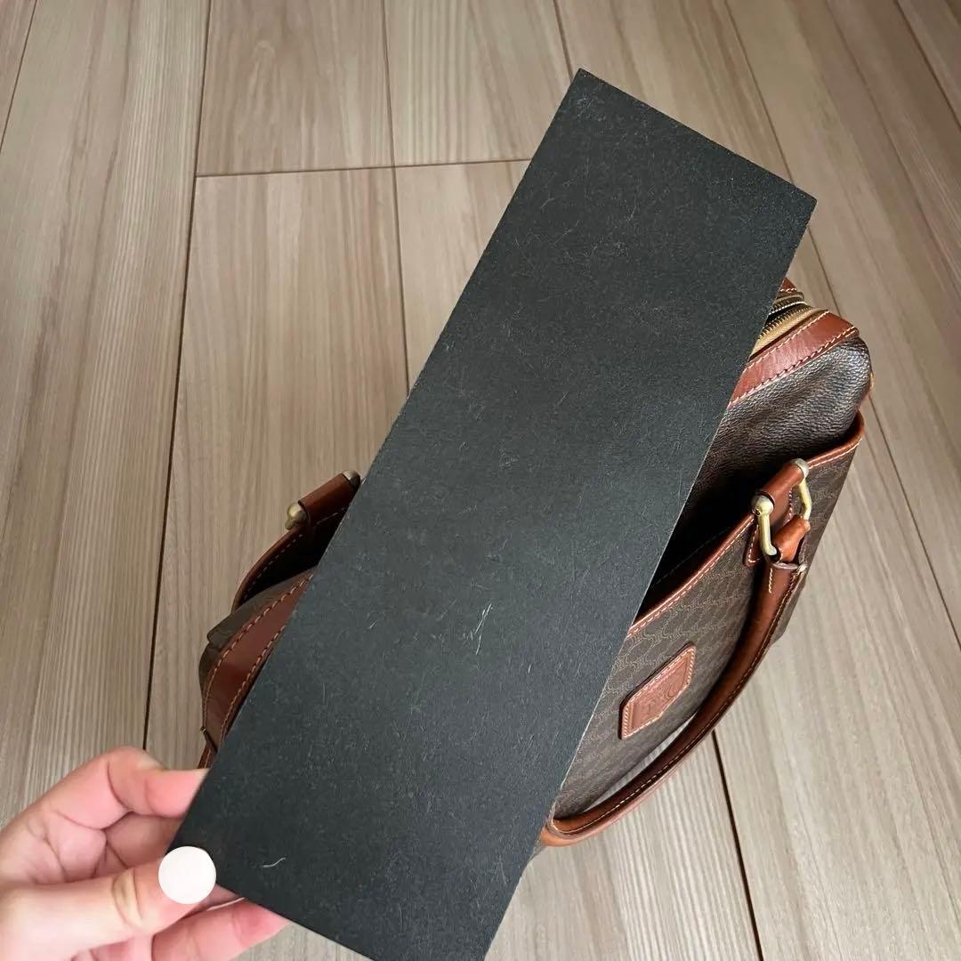 オールドセリーヌ マカダム柄 ボストンバッグ ヴィンテージ old celine