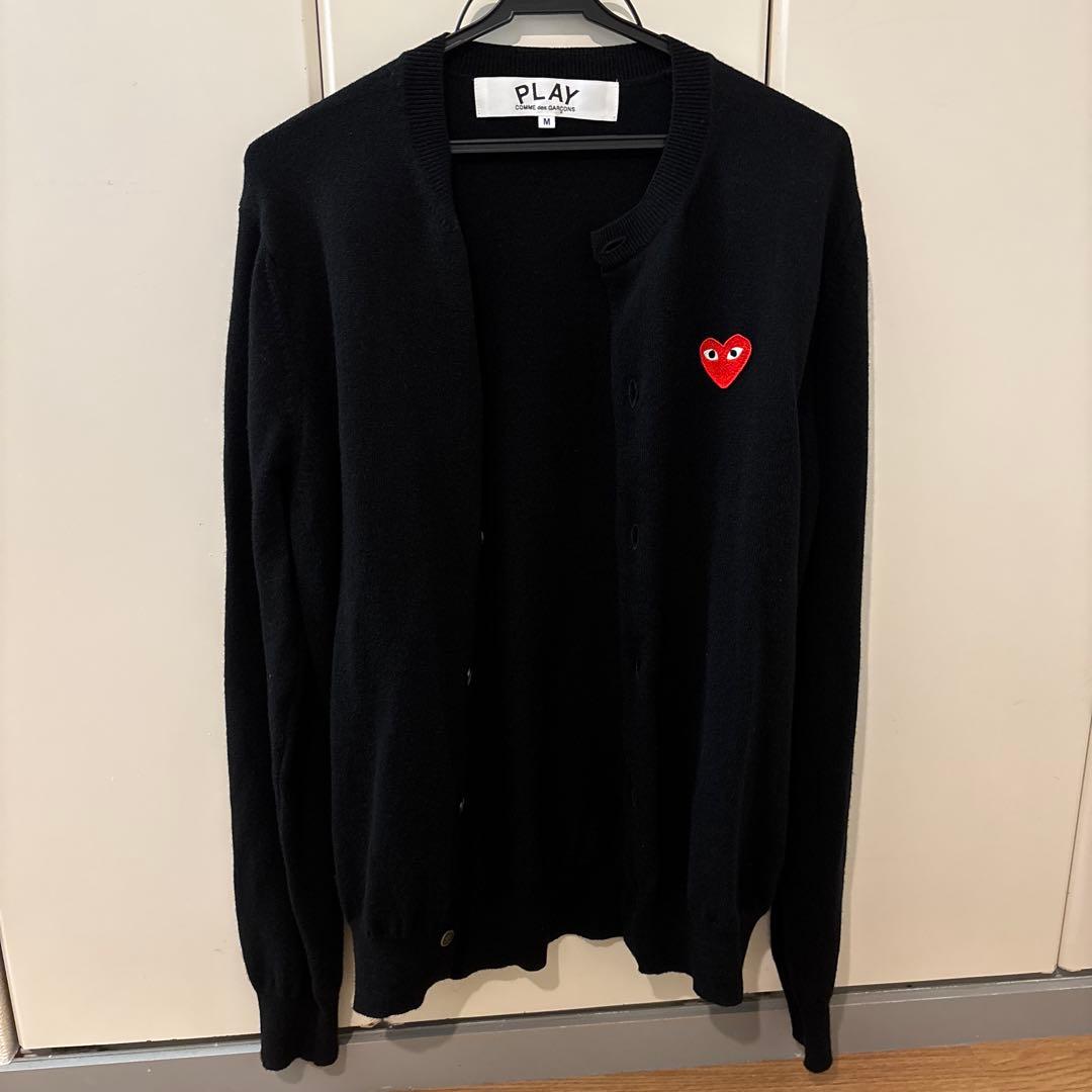 コムデギャルソン ブラック カーディガン M