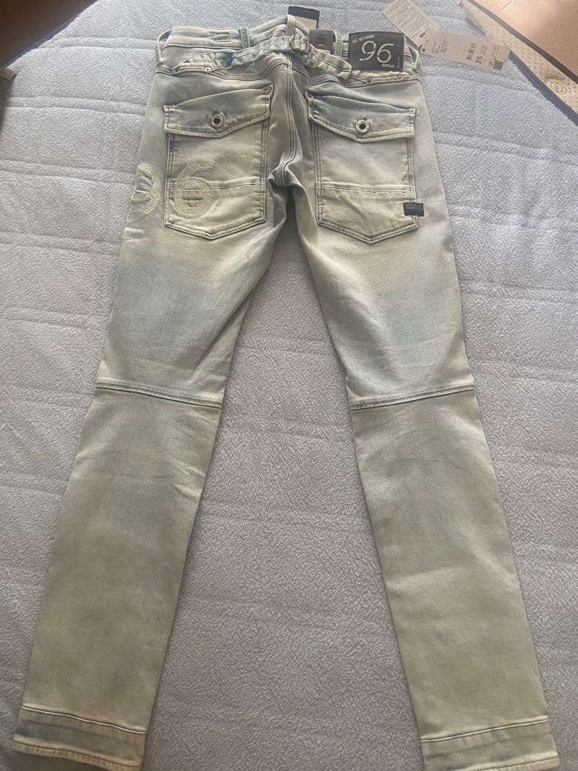 G-STAR 96 RAW ライトブルー スキニーデニム