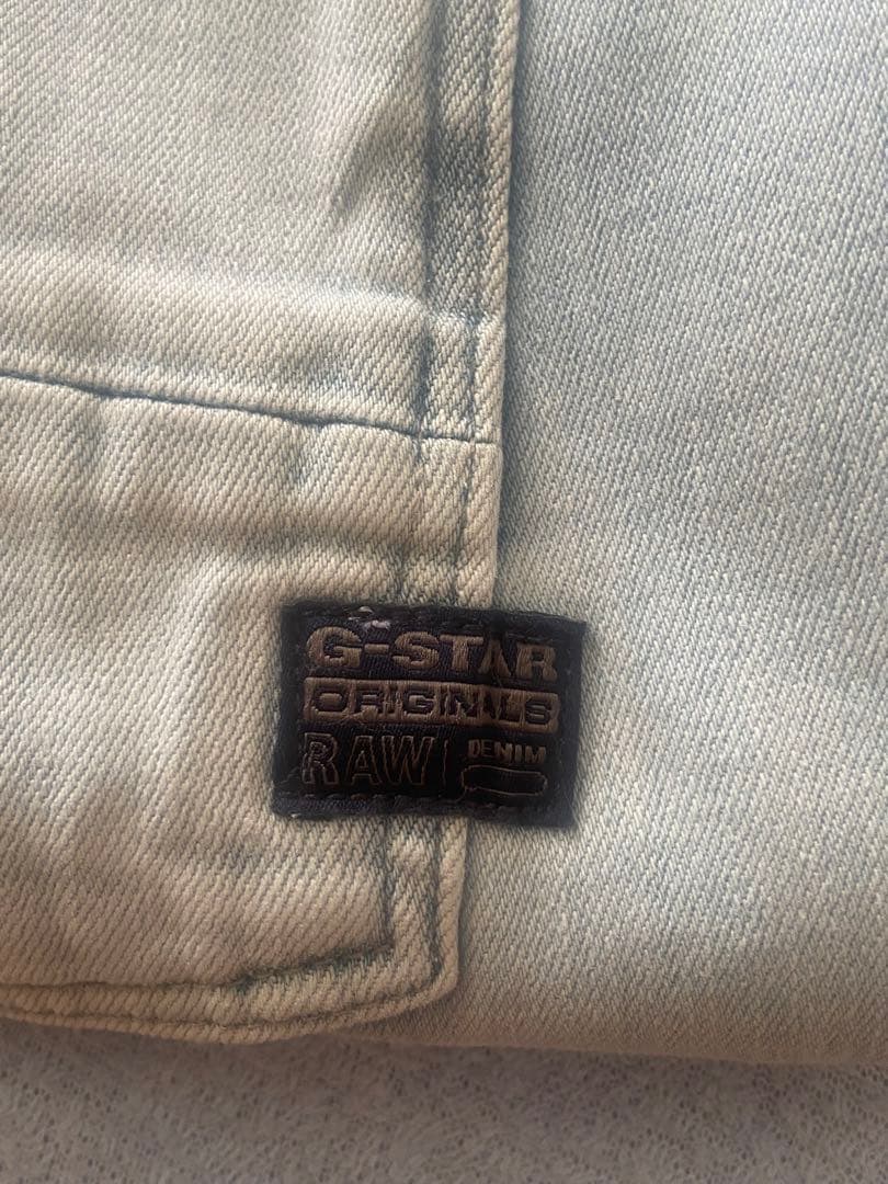 G-STAR 96 RAW ライトブルー スキニーデニム