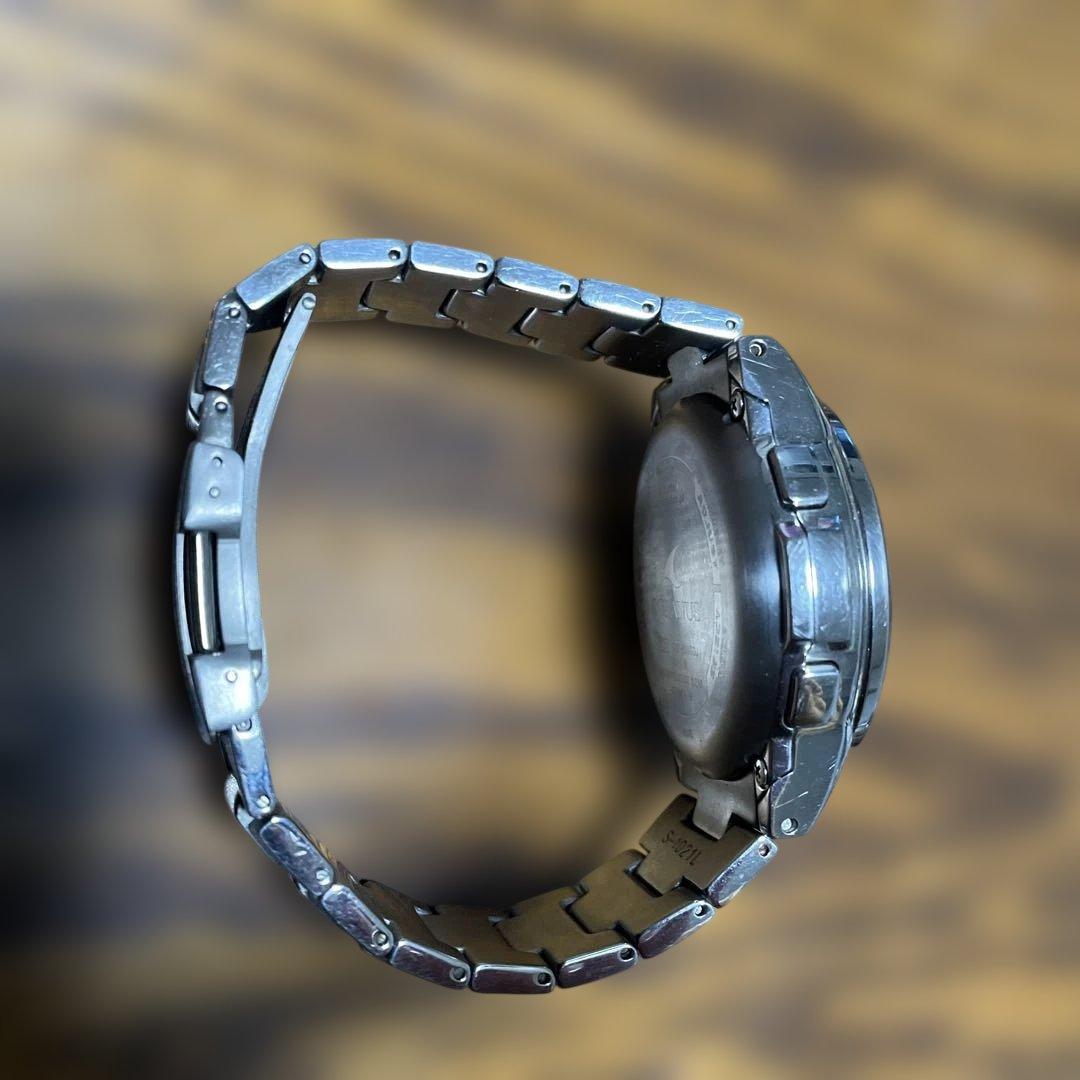 【稼働品】CASIO Oceanus クロノグラフ ソーラー電池