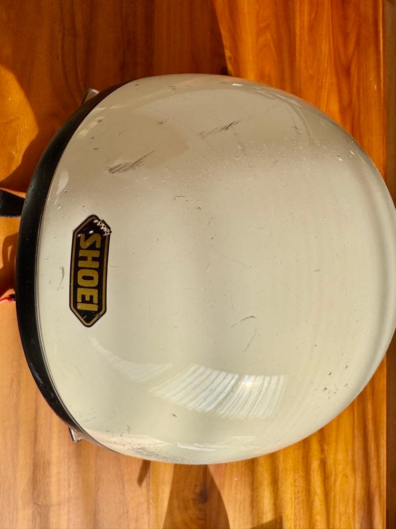 SHOEI ホワイト JOヘルメット　Mサイズ（57センチ）