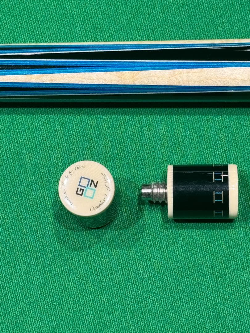 Geez 8 points Cue スペアシャフト付き