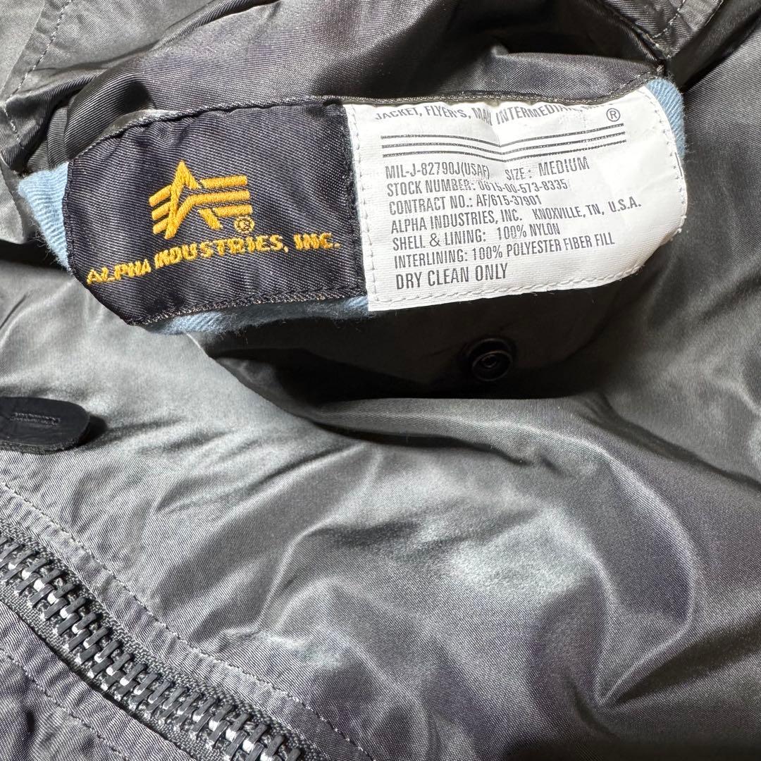 アルファ ALPHA MA-1 N-2B フライトジャケット