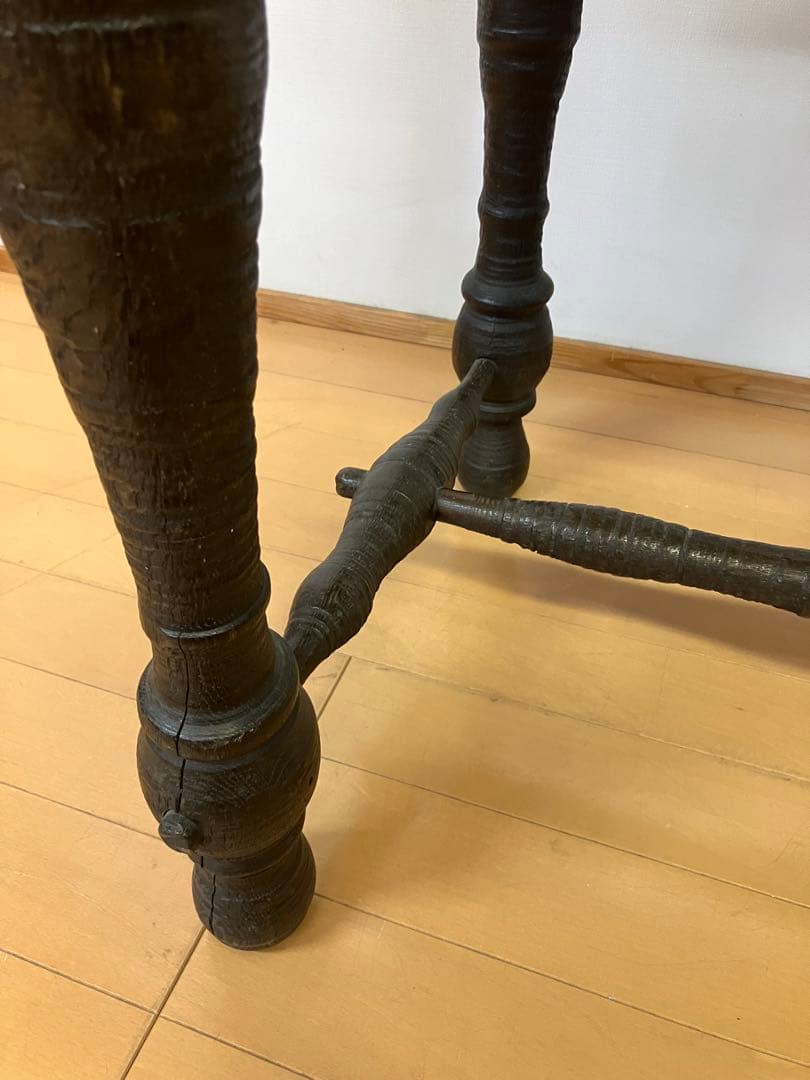 アンティーク/ヴィンテージ　テーブル　無垢材　古材　検】英国アンティーク