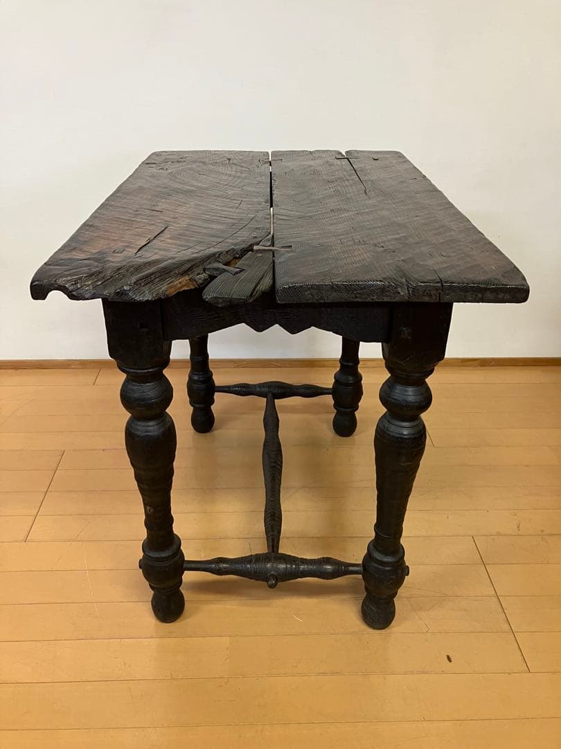 アンティーク/ヴィンテージ　テーブル　無垢材　古材　検】英国アンティーク