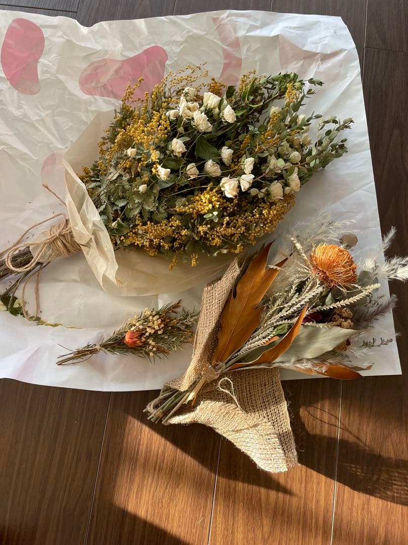 ウェディングブーケ　2点　まとめ売り　前撮り　フォトウェディング　結婚式