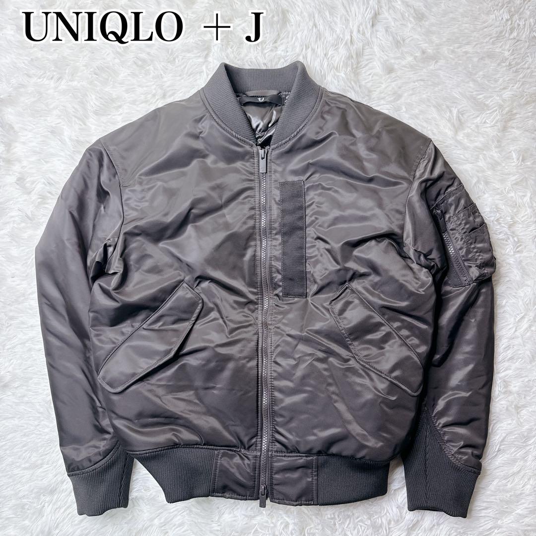 ✨美品✨ユニクロ +J ジルサンダー オーバーサイズブルゾン MA-1 XS