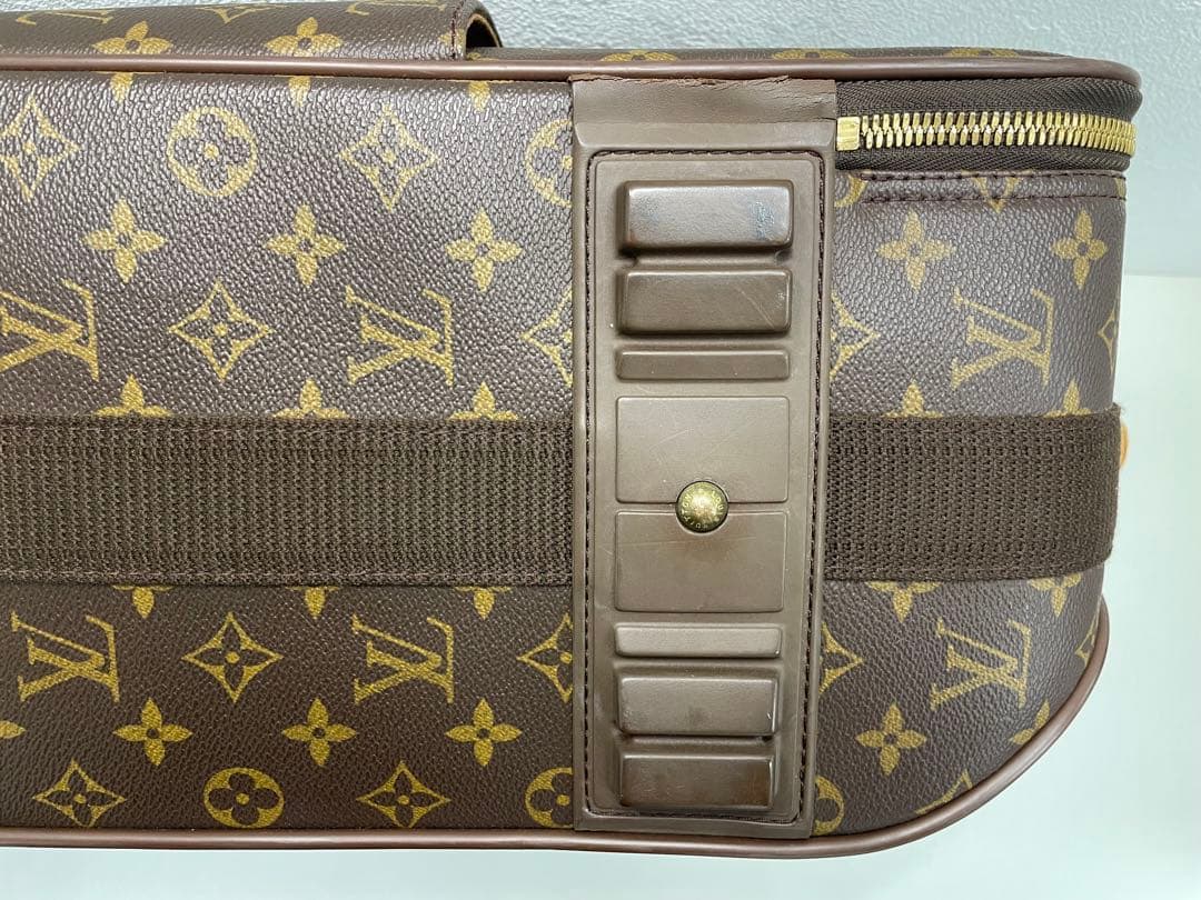 【美品】ルイヴィトン M23294 ぺガス55 キャリーケース モノグラム